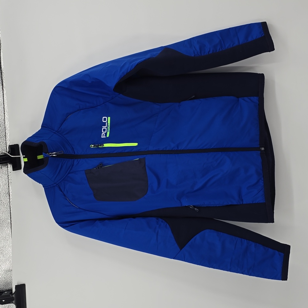 Polo Sport Ralph Lauren Performance HYBRID Pacific Royal Navy Jacket Size S